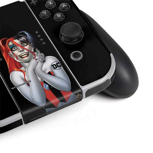 DC Comics Harley Quinn HC #8 New 52 Cover Nintendo Switch OLED (2021) Skin